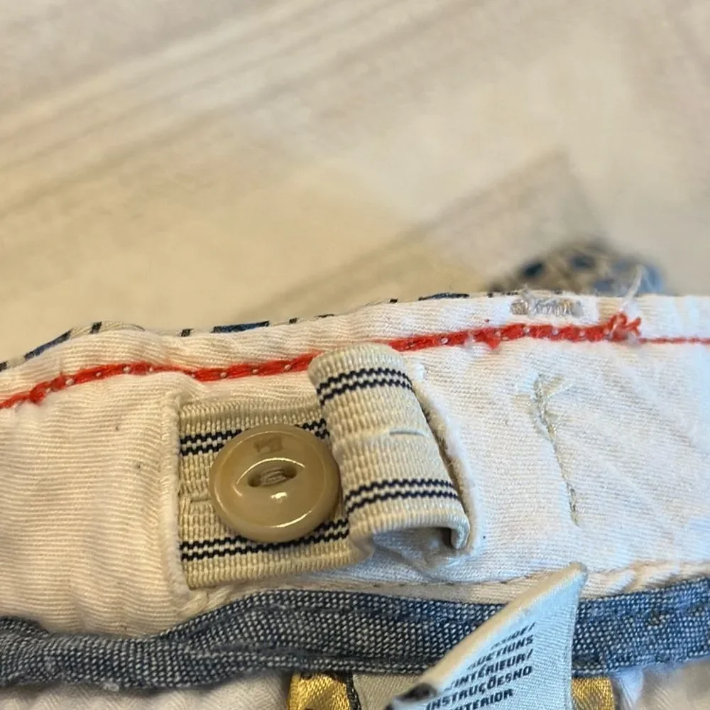 Scotch & Soda Boys Blue & Black Geometric Pattern Adjustable Waist Shorts